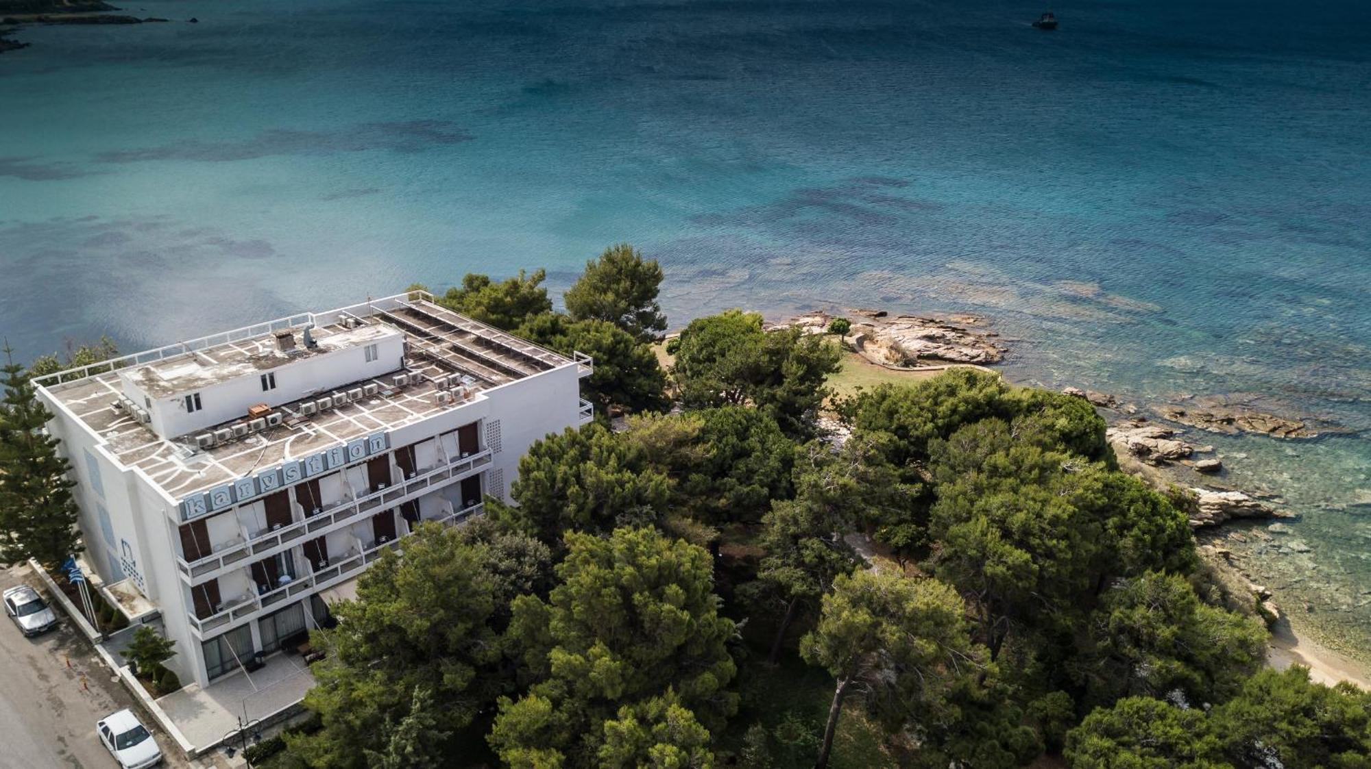 Karystion Hotel Каристос Экстерьер фото