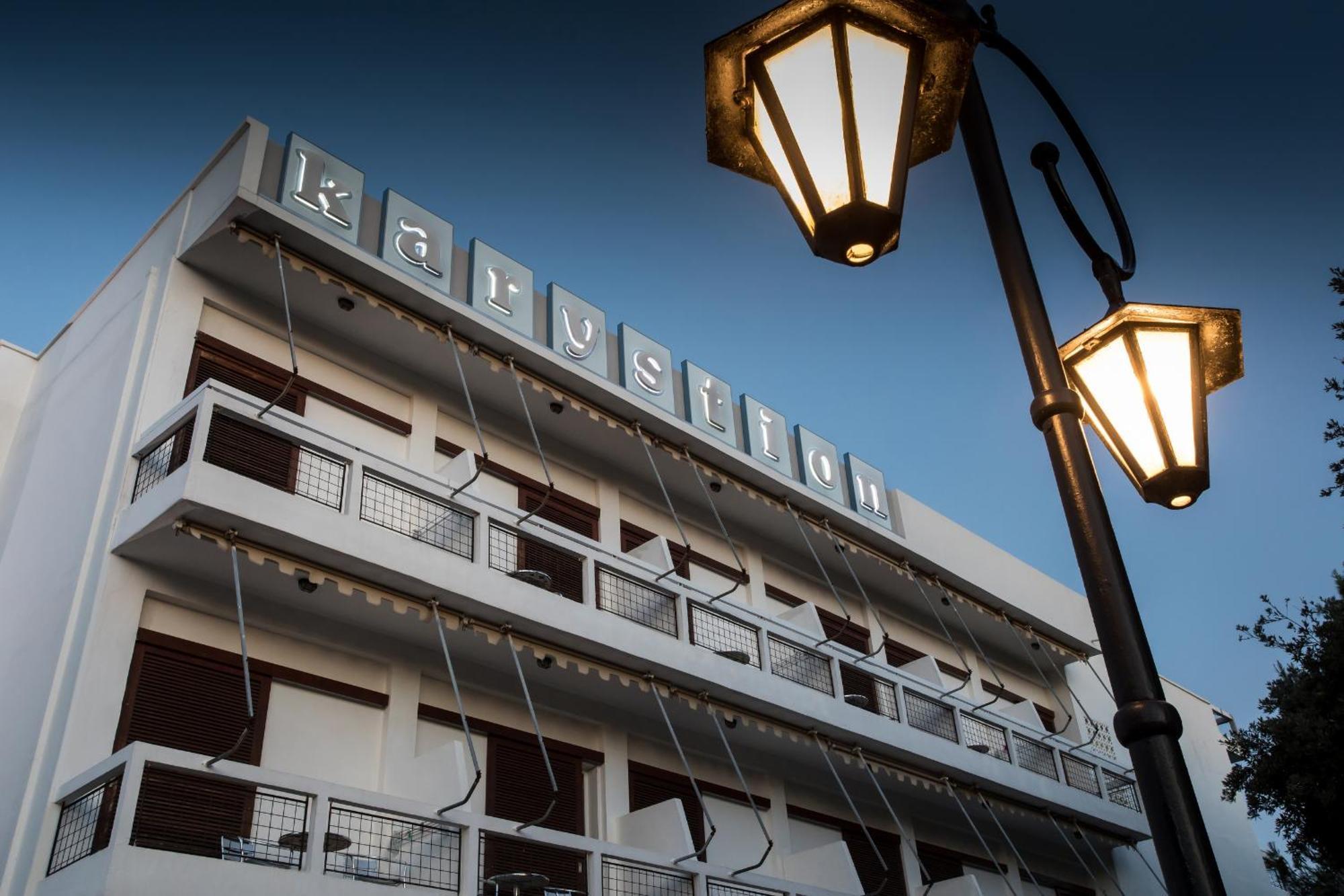 Karystion Hotel Каристос Экстерьер фото
